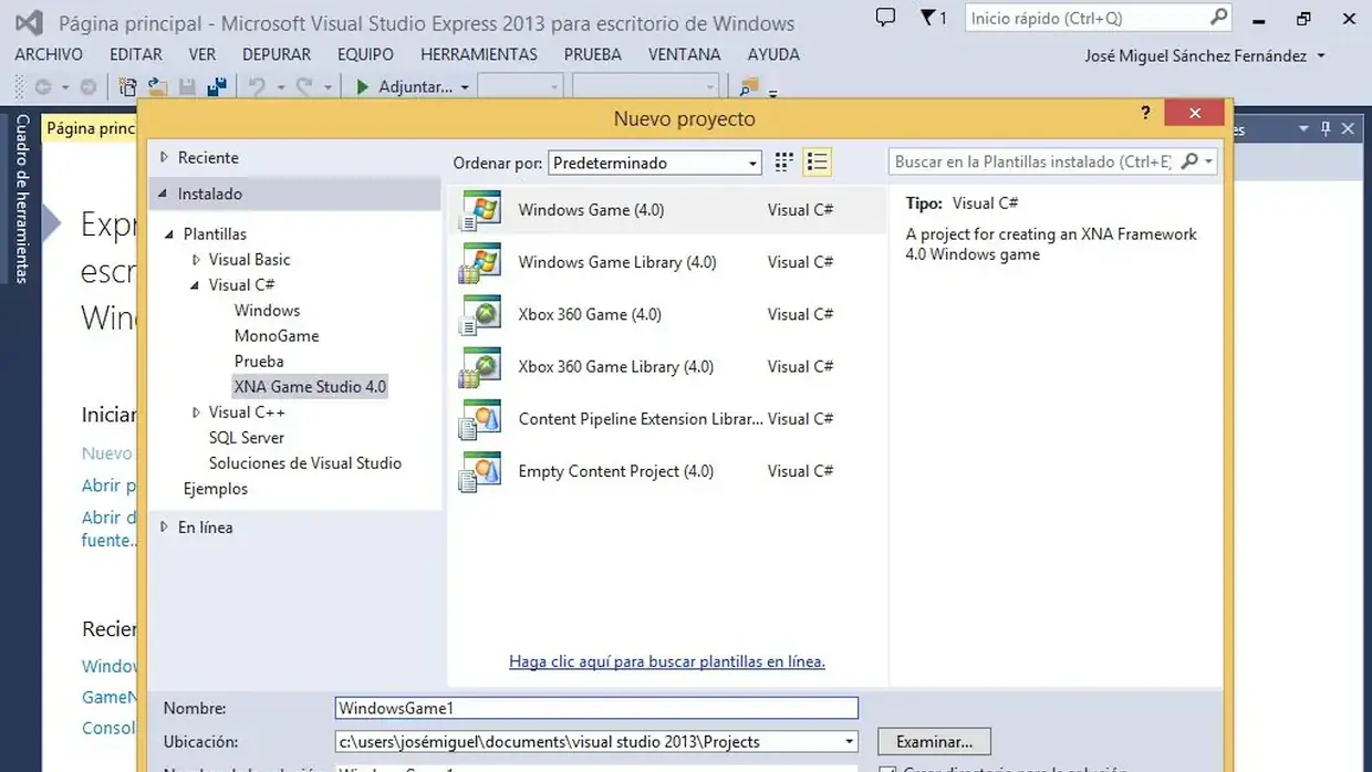 Como instalar XNA 4.0 en Visual Studio 2013 sin instalar Visual Studio 2010 o Windows Phone SDK 7.1