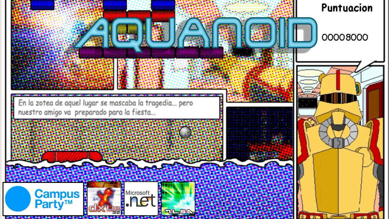 Campus Party Valencia 2008: Aquanoid